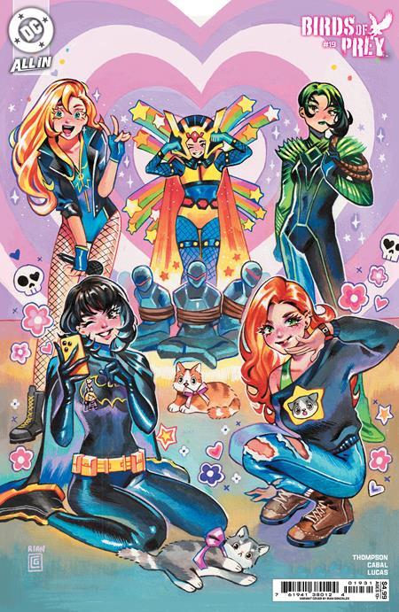 BIRDS OF PREY #19 CVR C RIAN GONZALES CARD STOCK VAR DC Comics Kelly Thompson Juan Cabal Rian Gonzales PREORDER