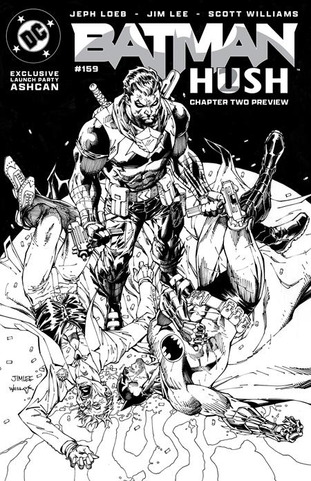 Batman Black & White Launch Party #159 (2025) Ashcan