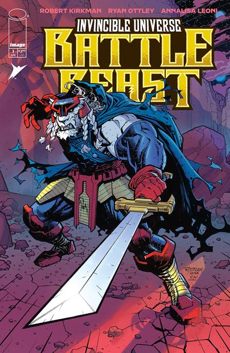 INVINCIBLE UNIVERSE BATTLE BEAST #1 CVR A RYAN OTTLEY & ANNALISA LEONI Image Comics Robert Kirkman Ryan Ottley, Annalisa Leoni Ryan Ottley, Annalisa Leoni PREORDER