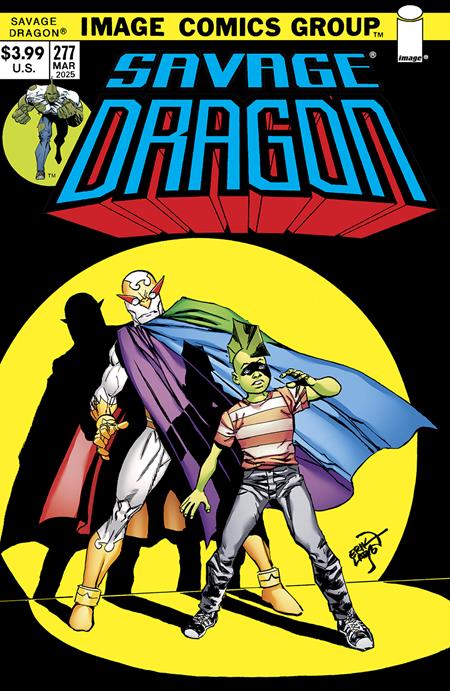 SAVAGE DRAGON #277 CVR B ERIK LARSEN 70S TRADE DRESS VAR (MR) Image Comics Erik Larsen Erik Larsen Erik Larsen PREORDER