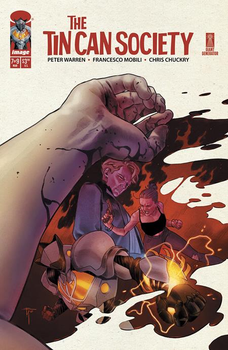 TIN CAN SOCIETY #7 (OF 9) CVR A FRANCESCO MOBILI & CHRIS CHUCKRY Image Comics Peter Warren Francesco Mobili, Chris Chuckry Francesco Mobili, Chris Chuckry PREORDER
