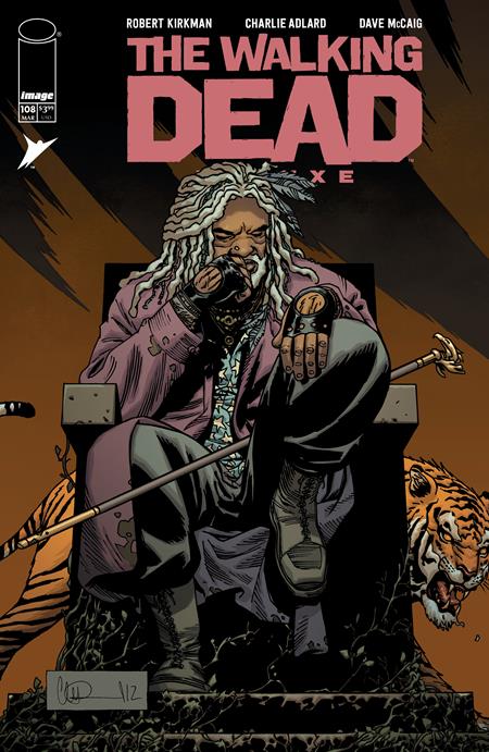 WALKING DEAD DELUXE #108 CVR B CHARLIE ADLARD & DAVE MCCAIG VAR (MR) Image Comics Robert Kirkman Charlie Adlard, Dave McCaig Charlie Adlard, Dave McCaig PREORDER