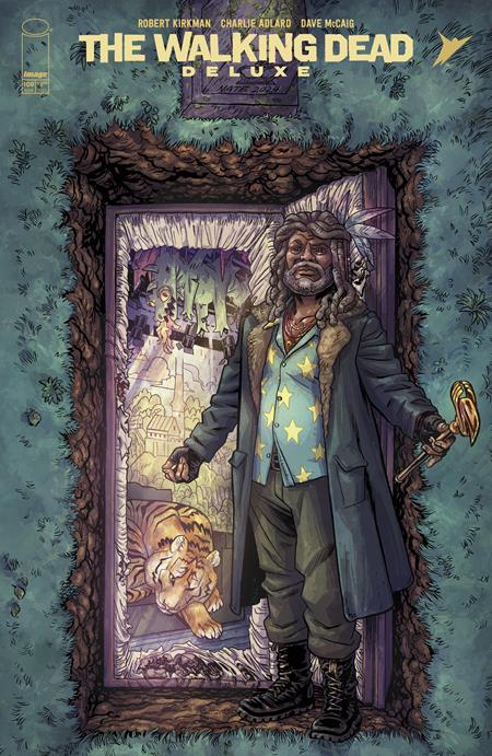 WALKING DEAD DELUXE #108 CVR C NATE BELLEGARDE & OLLI HIHNALA CONNECTING VAR (MR) Image Comics Robert Kirkman Charlie Adlard, Dave McCaig Nate Bellegarde, Olli Hihnala PREORDER