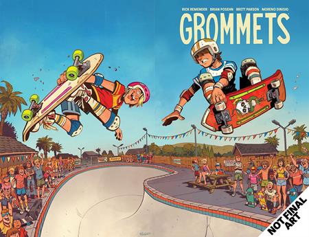 GROMMETS TP DIRECT MARKET EXCLUSIVE BRETT PARSON CVR Image Comics Rick Remender, Brian Posehn Brett Parson Brett Parson PREORDER