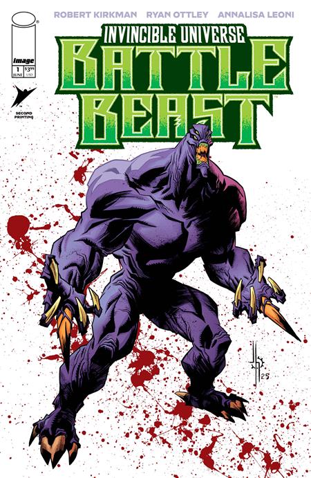 Invincible Universe: Battle Beast #1 (2025) 2nd Printing Jason Howard