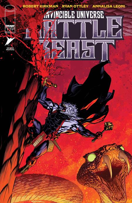 Invincible Universe: Battle Beast #1 (2025) 2nd Printing Ryan Sook