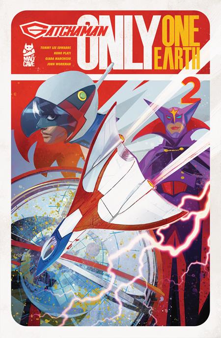GATCHAMAN ONLY ONE EARTH #2 (OF 4) Mad Cave Studios Tommy Lee Edwards Nuno Plati Tommy Lee Edwards PREORDER
