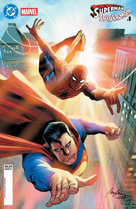 DC / Marvel: Superman / Spider-Man 1 Comic Rafael Albuquerque Variant DC Comics and Marvel Comics 2026