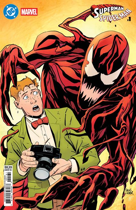 DC / Marvel: Superman / Spider-Man 1 Comic Steve Lieber Variant DC Comics and Marvel Comics 2026