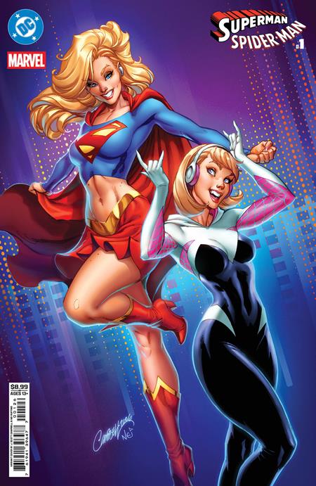 DC / Marvel: Superman / Spider-Man 1 Comic J. Scott Campbell Variant DC Comics and Marvel Comics 2026