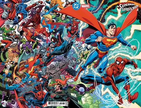 DC / Marvel: Superman / Spider-Man 1 Comic Scott Koblish Variant DC Comics and Marvel Comics 2026