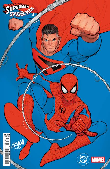DC / Marvel: Superman / Spider-Man 1 Comic David Nakayama Variant DC Comics and Marvel Comics 2026