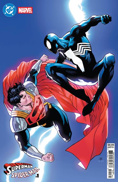DC / Marvel: Superman / Spider-Man 1 Comic Daniel Sampere Variant DC Comics and Marvel Comics 2026