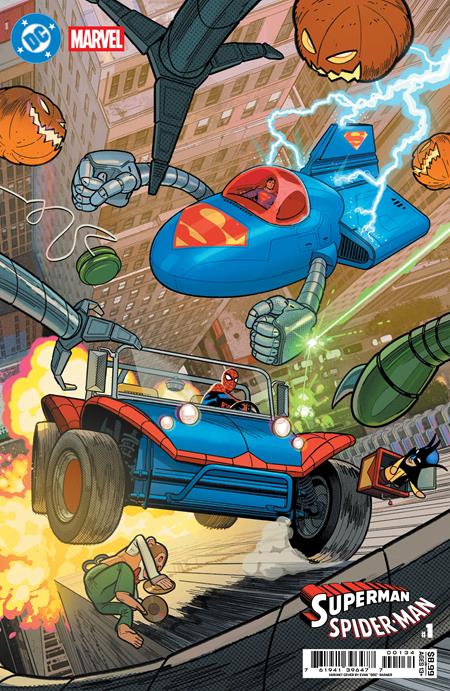 DC / Marvel: Superman / Spider-Man 1 Comic Evan 'Doc' Shaner Variant DC Comics and Marvel Comics 2026