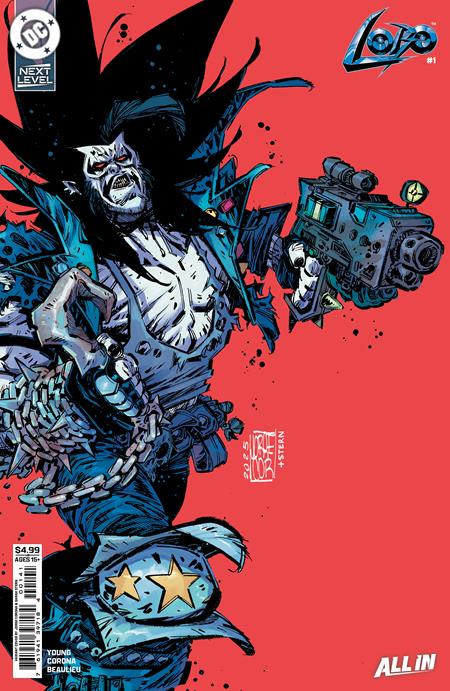 Lobo, Vol. 4 1 Comic Jorge Corona Next Level Variant DC Comics 2026