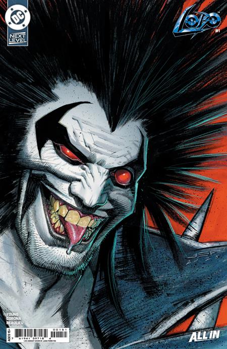 Lobo, Vol. 4 1 Comic Juan Ferreyra Incentive Variant (1:25) DC Comics 2026