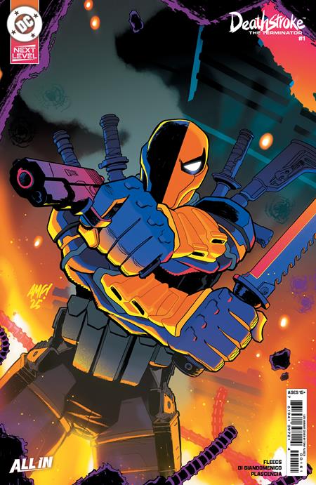 Deathstroke, The Terminator, Vol. 2 1 Comic Tony Fleecs Incentive Variant (1:25) DC Comics 2026