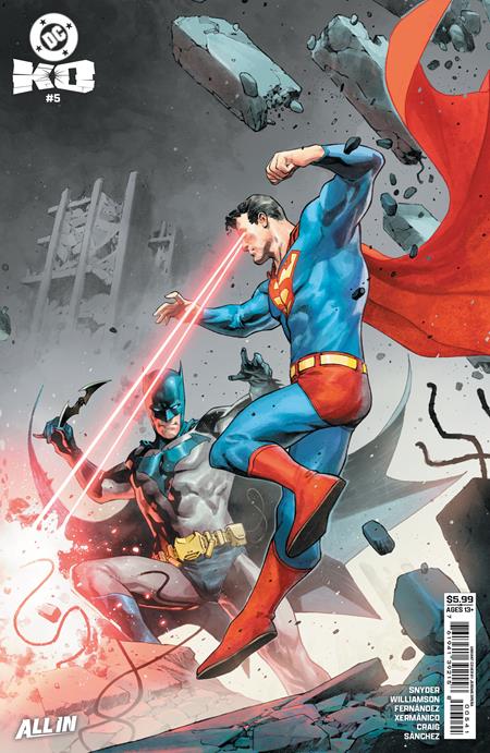 DC K.O. 5 Comic Jerome Opeña Variant DC Comics 2026