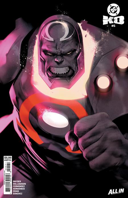 DC K.O. 5 Comic Ben Oliver Face-off Variant DC Comics 2026