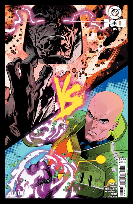 DC K.O. 5 Comic Dan Mora Bracket Variant DC Comics 2026