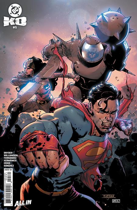 DC K.O. 5 Comic Guillem March Incentive Variant (1:25) DC Comics 2026