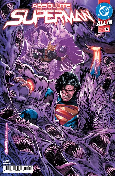 ABSOLUTE SUPERMAN #17 CVR A RAFA SANDOVAL DC Comics Jason Aaron Rafa Sandoval Rafa Sandoval PREORDER