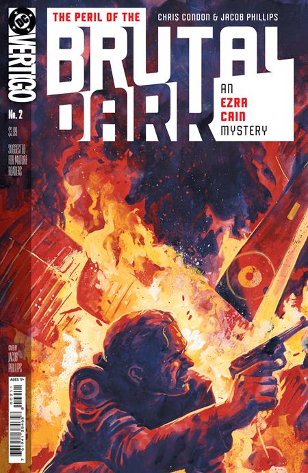 The Peril of the Brutal Dark: An Ezra Cain Mystery 2 Comic Jacob Phillips DC Comics 2026