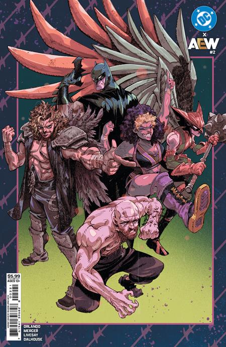 DC x AEW 2 Comic Ricardo Lopez Ortiz Variant DC Comics 2026