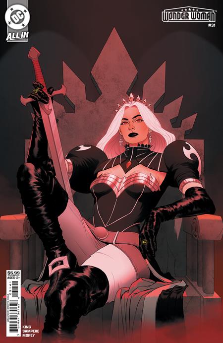 Wonder Woman, Vol. 6 31 Comic Mattia De Iulis Variant DC Comics 2026