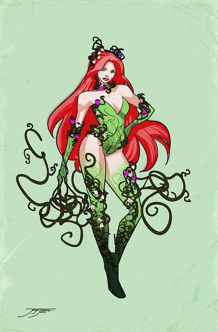 POISON IVY #42 CVR G JORGE JIMENEZ CORNER BOX SPOT FOIL VAR DC Comics G. Willow Wilson Marcio Takara Jorge Jimenez PREORDER