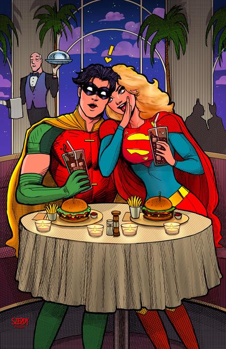 BATMAN SUPERMAN WORLDS FINEST #49 CVR B NATHAN SZERDY CARD STOCK VAR DC Comics Mark Waid Marcus To Nathan Szerdy PREORDER