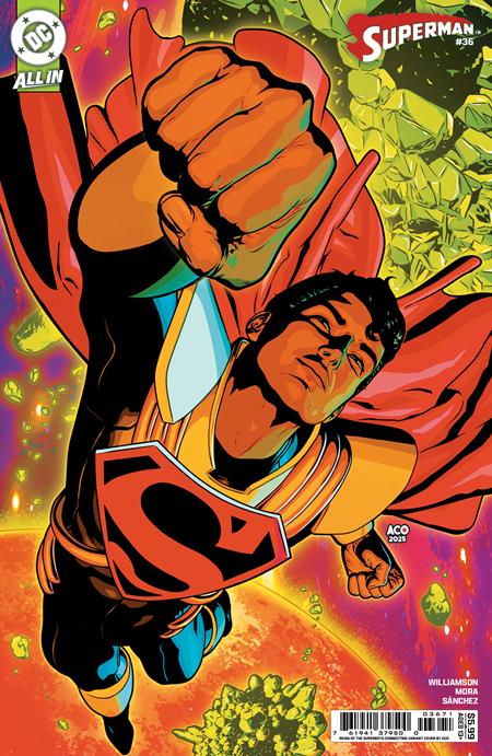 Superman, Vol. 6 36 Comic ACO Connecting Variant DC Comics 2026