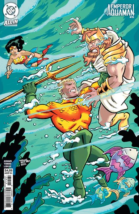 Aquaman, Vol. 9 15 Comic Anthony Marques Variant DC Comics 2026