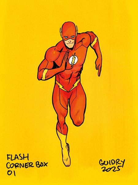 FLASH #31 CVR E GAVIN GUIDRY CORNER BOX SPOT FOIL VAR DC Comics Ryan North Gavin Guidry Gavin Guidry PREORDER