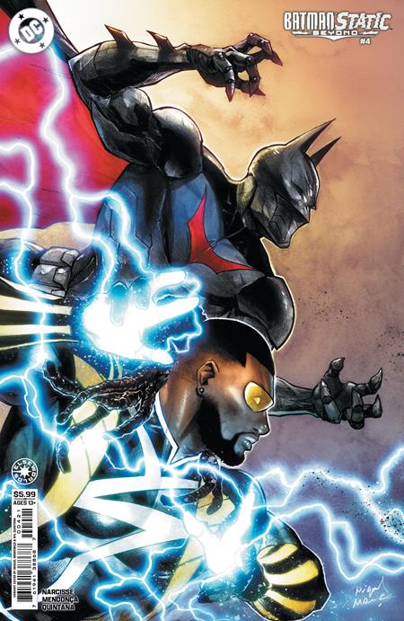 Batman / Static: Beyond 4 Comic Miguel Mendonca Variant DC Comics 2026