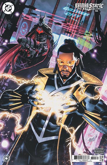 Batman / Static: Beyond 4 Comic Lucas Meyer Variant DC Comics 2026