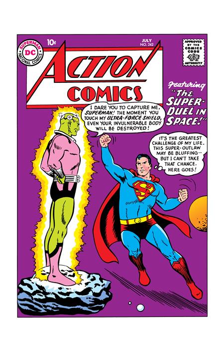 ACTION COMICS #242 FACSIMILE EDITION CVR A CURT SWAN DC Comics Otto Binder Al Plastino, Jim Mooney, Howard Sherman Curt Swan PREORDER