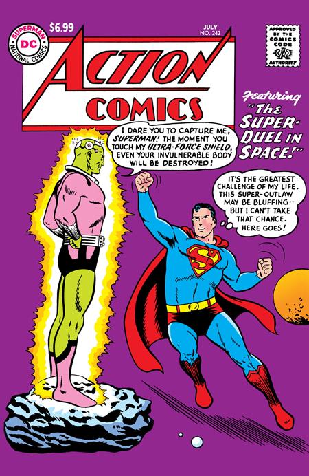 Action Comics, Vol. 1 242 Comic Facsimile Foil Variant DC Comics 2026