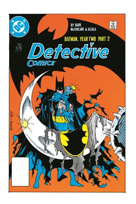 DETECTIVE COMICS #576 FACSIMILE EDITION CVR A TODD MCFARLANE (YEAR TWO PART 2 OF 4) DC Comics Mike W. Barr Todd McFarlane Todd McFarlane PREORDER