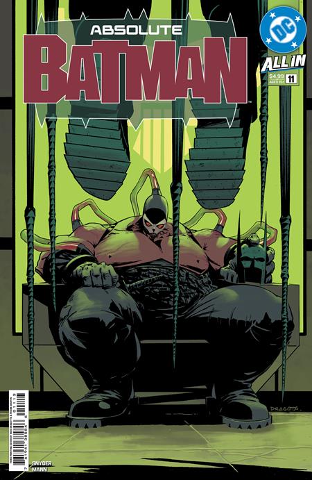 Absolute Batman 11 Comic 3rd Printing Nick Dragotta DC Comics 2026