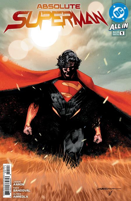 Absolute Superman 1 Comic 7th Printing Rafa Sandoval DC Comics 2026