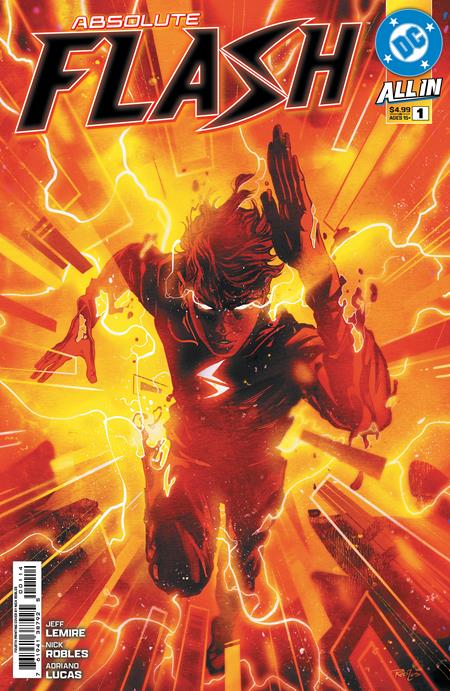 Absolute Flash 1 Comic 4th Printing Nick Robles DC Comics 2026
