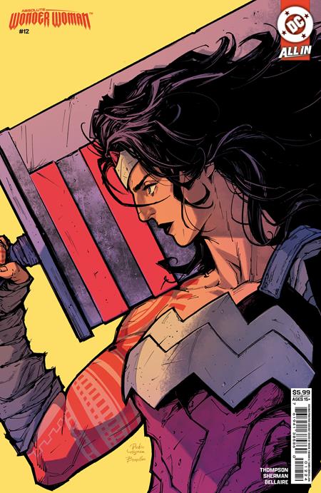 Absolute Wonder Woman 12 Comic 2nd Printing Rickie Yagawa Variant DC Comics 2026