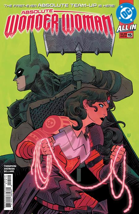 Absolute Wonder Woman 15 Comic 2nd Printing Hayden Sherman DC Comics 2026