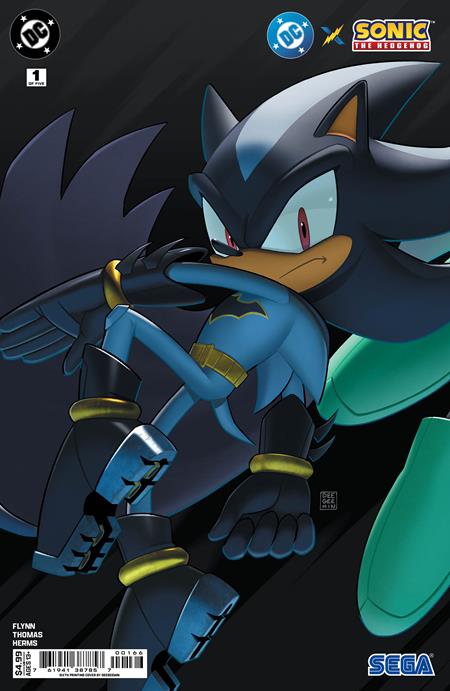 DC X Sonic The Hedgehog 1 Comic 6th Printing Min Ho Kim DC Comics 2026