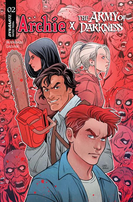 ARCHIE X ARMY OF DARKNESS #2 CVR C LAURA BRAGA VAR DYNAMITE Entertainment Erik Burnham Bill Galvan Laura Braga PREORDER