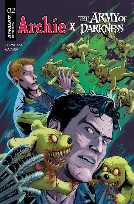 ARCHIE X ARMY OF DARKNESS #2 CVR D CRAIG CERMAK VAR DYNAMITE Entertainment Erik Burnham Bill Galvan Craig Cermak PREORDER