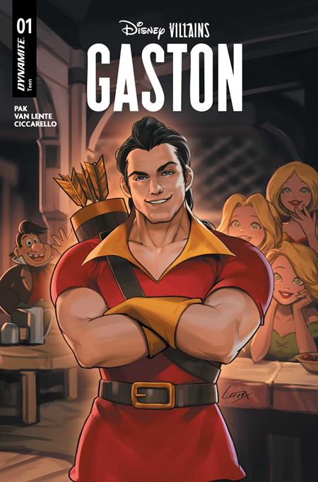 Disney Villains: Gaston 1 Comic Leirix Li Dynamite Entertainment 2026