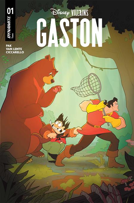 Disney Villains: Gaston 1 Comic Ted Brandt & Ro Stein Variant Dynamite Entertainment 2026