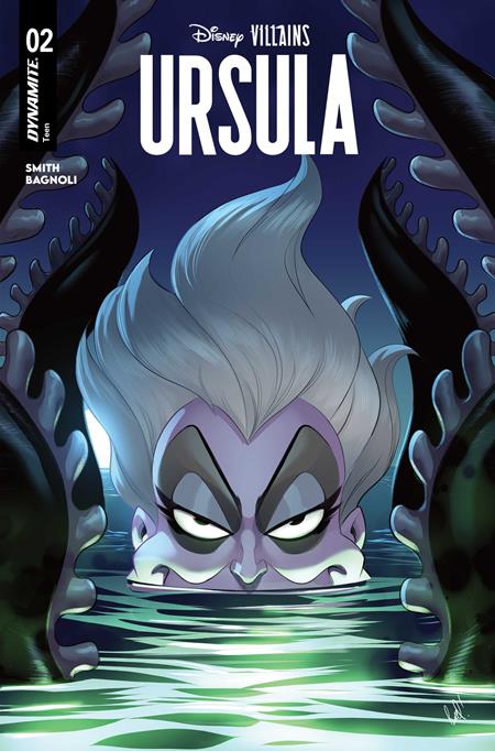 DISNEY VILLAINS URSULA #2 CVR C ROBERT QUINN VAR DYNAMITE Entertainment Sherri L. Smith Gabriele Bagnoli Robert Quinn PREORDER